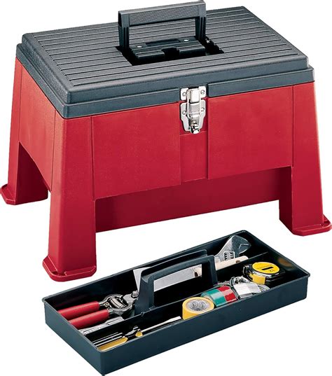 stainless steel step tool box|step and store tool box.